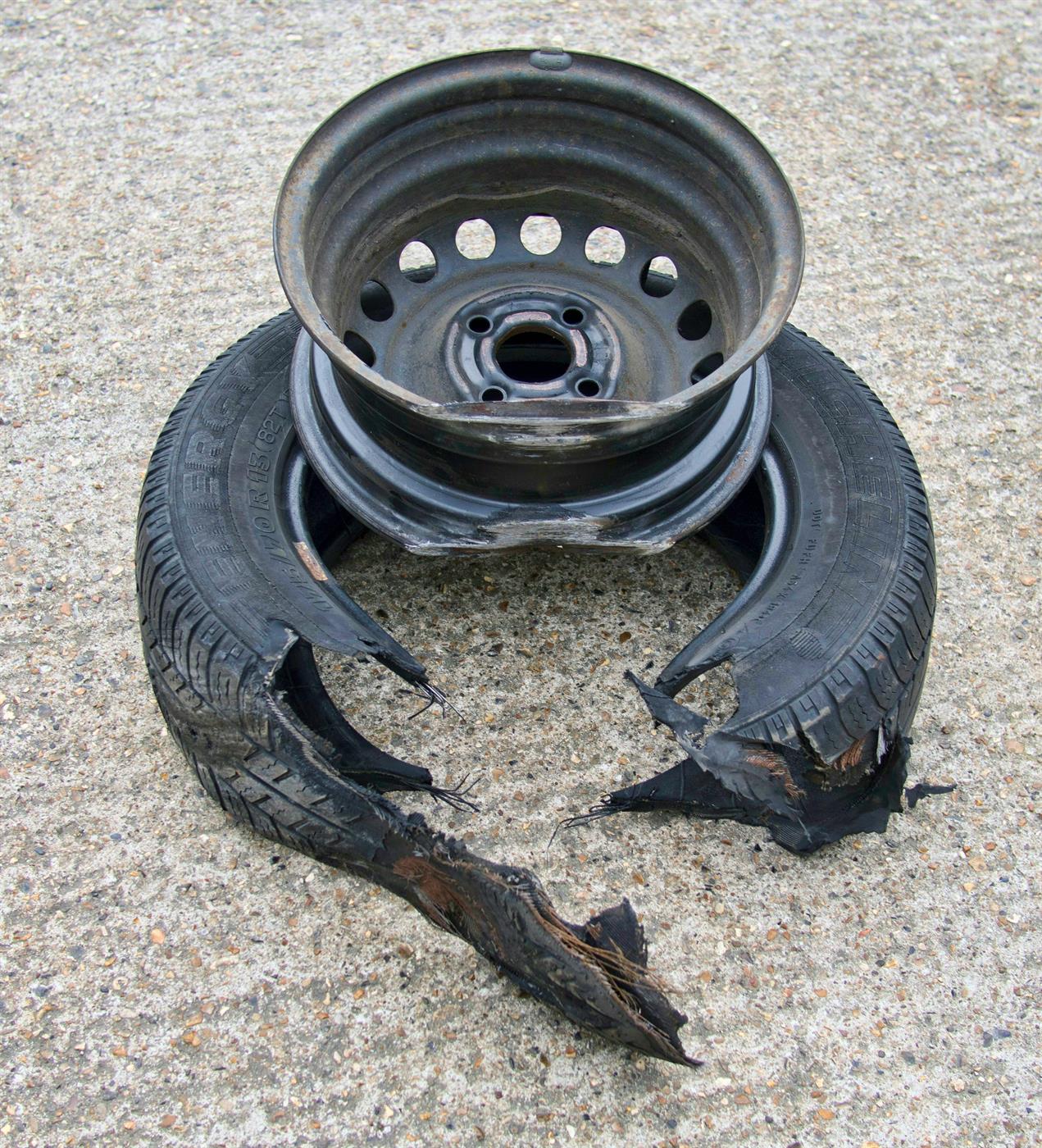 Tire and wheel replacement